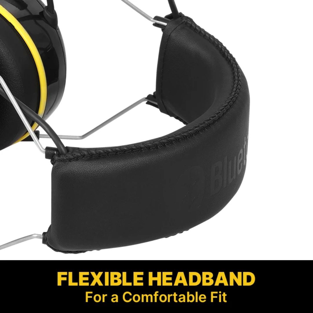 Bluetooth Hearing Protection Headphones – Noise Reduction Earmuffs with Wireless Audio for Work & Safety