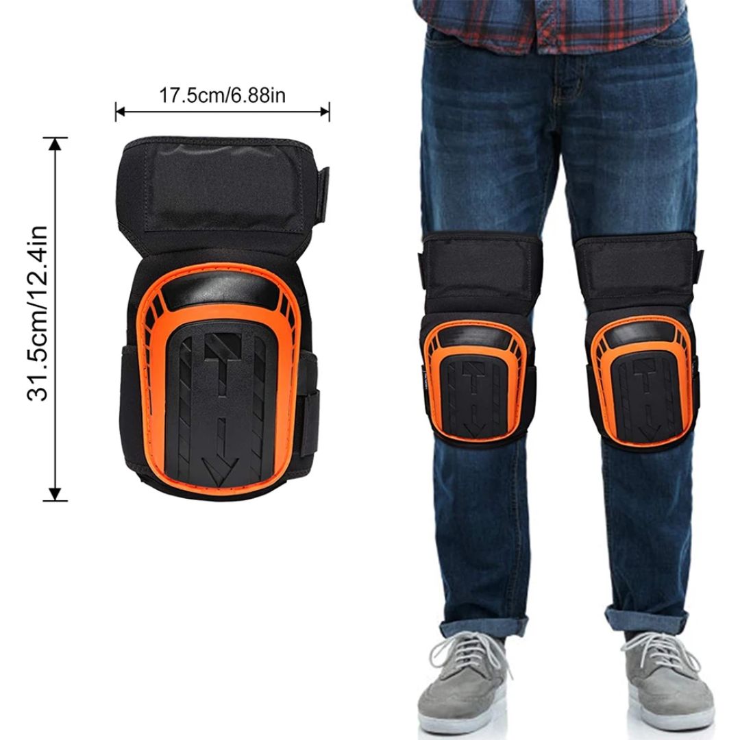 Professional Heavy-Duty Work Knee Pads – Adjustable, Impact Resistant & All-Day Comfort