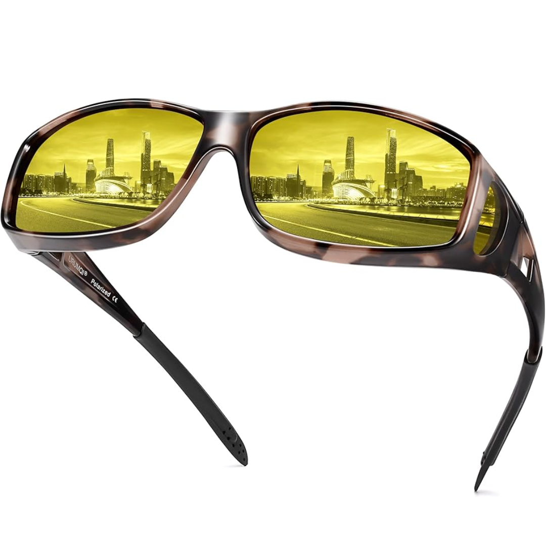 Jeremy Night Vision Polarised Driving Glasses – Anti-Glare Glasses for Safer Night Driving