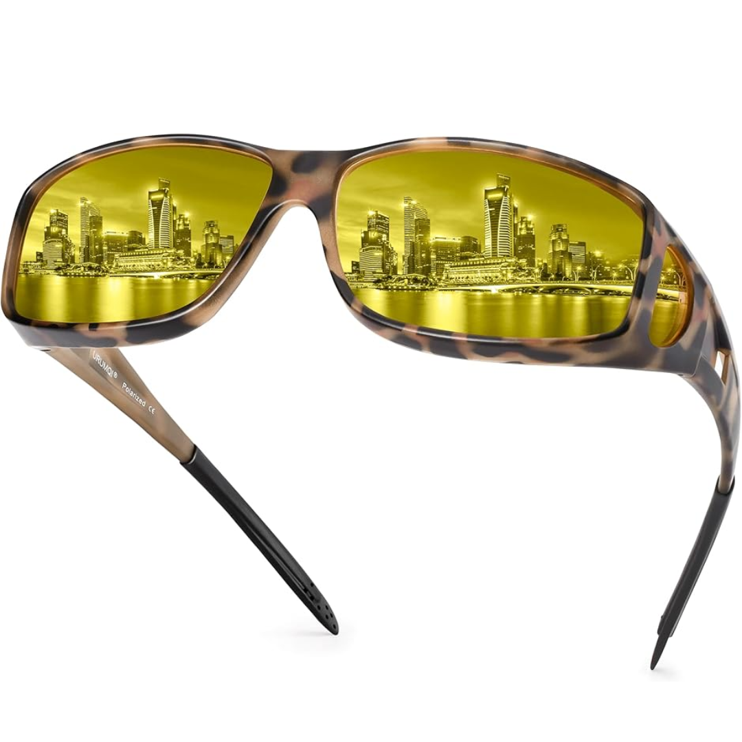 Jeremy Night Vision Polarised Driving Glasses – Anti-Glare Glasses for Safer Night Driving
