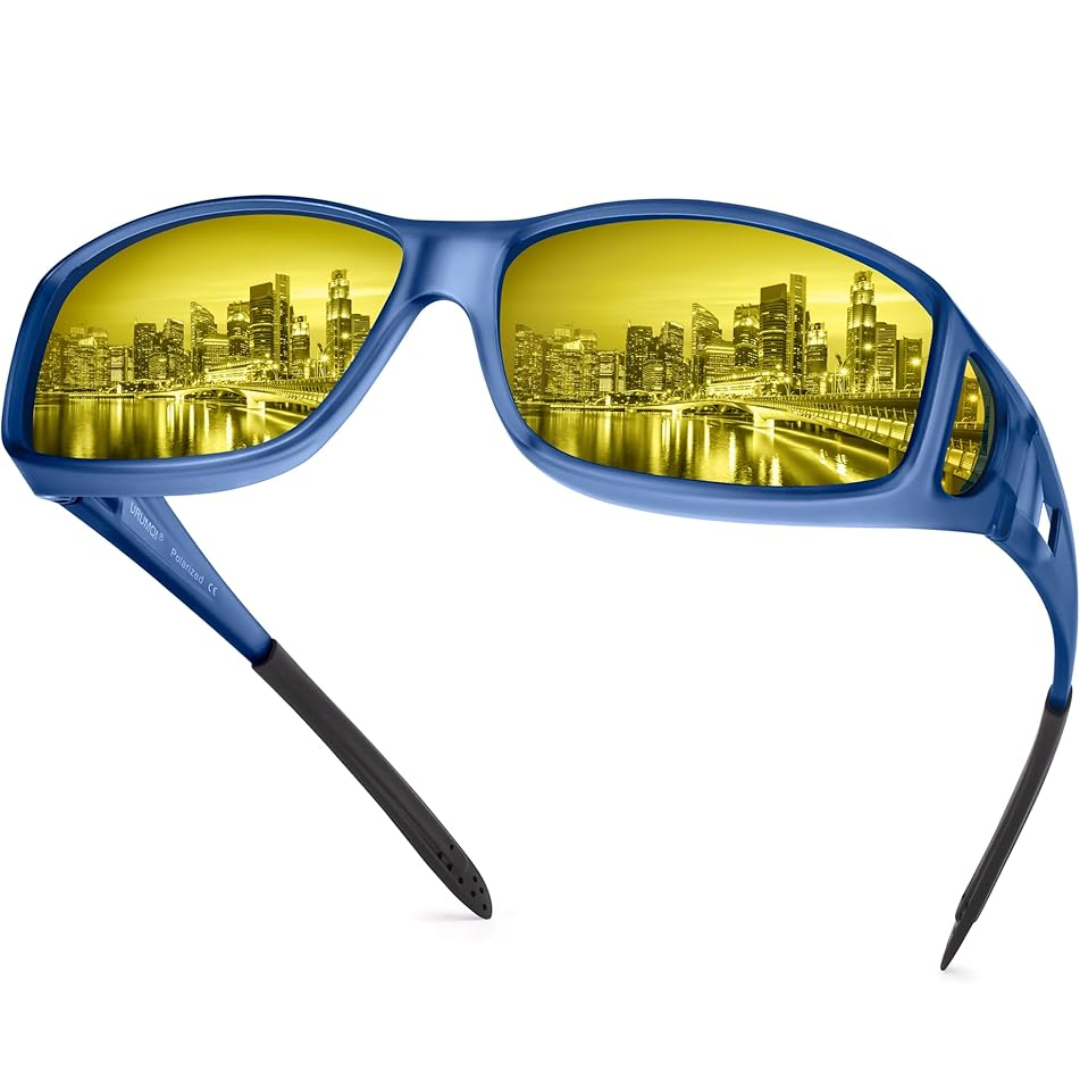 Jeremy Night Vision Polarised Driving Glasses – Anti-Glare Glasses for Safer Night Driving