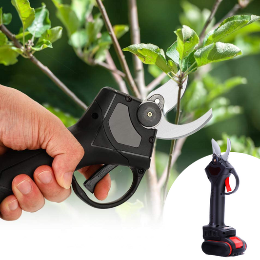 Electric Pruning Shears – 21V Cordless Garden Cutter with Precision Steel Blades