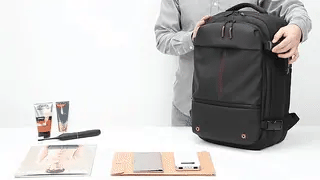 VacuPro – Compression Travel Backpack with Built-In Vacuum System | Space-Saving Cabin Bag