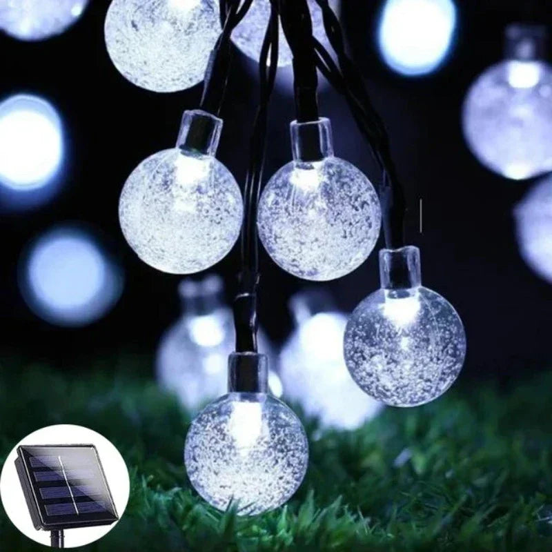 SunShade Solar Lantern String Lights – Weatherproof Outdoor LED Decoration