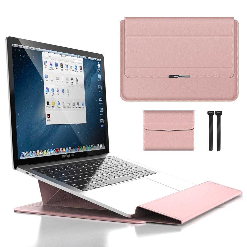 AuraGuard Waterproof Laptop Sleeve – Shockproof, Stylish Case for 14-Inch Laptops