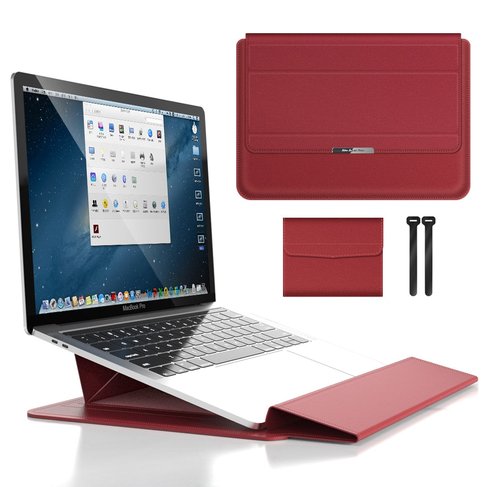 AuraGuard Waterproof Laptop Sleeve – Shockproof, Stylish Case for 14-Inch Laptops