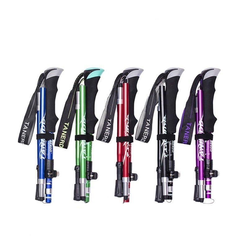Adjustable Telescopic Hiking Poles – Lightweight & Durable Trekking Sticks for Outdoor Adventures