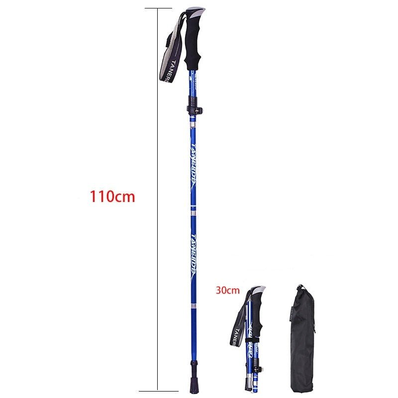 Adjustable Telescopic Hiking Poles – Lightweight & Durable Trekking Sticks for Outdoor Adventures