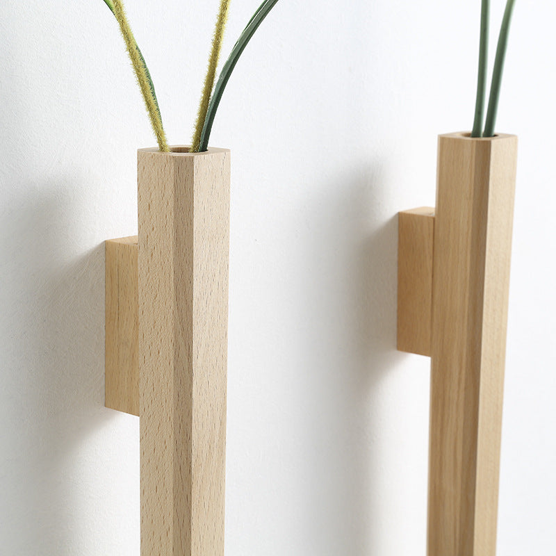 ZenBloom | Minimalist Floating Wall Vase Set – Elegant Hanging Flower Decor