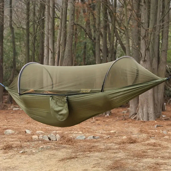 Hammock with Integrated Mosquito Net – Ultimate Outdoor Protection