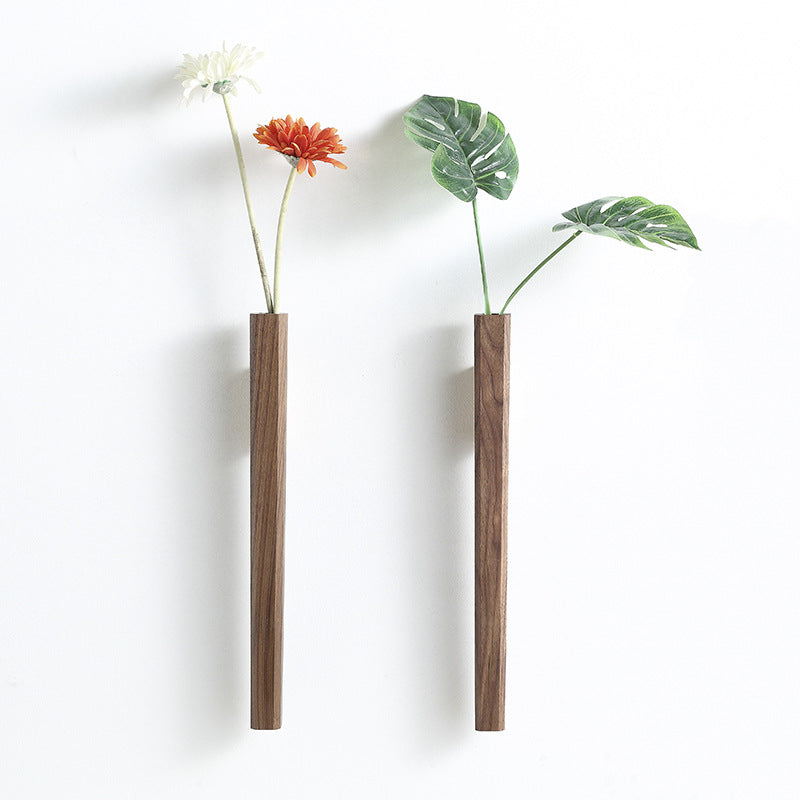 ZenBloom | Minimalist Floating Wall Vase Set – Elegant Hanging Flower Decor