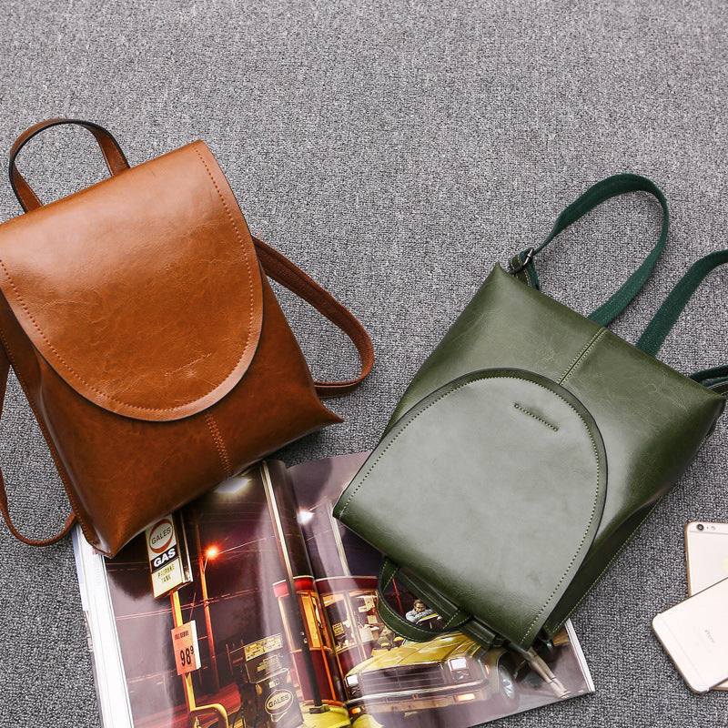 LuxeLeather – Trendy Leather Backpack for Women | Stylish, Versatile & Sustainable Design