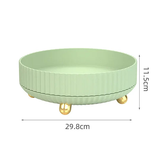 Rotating Storage Rack – 360° Swivel Organiser for Kitchen & Home