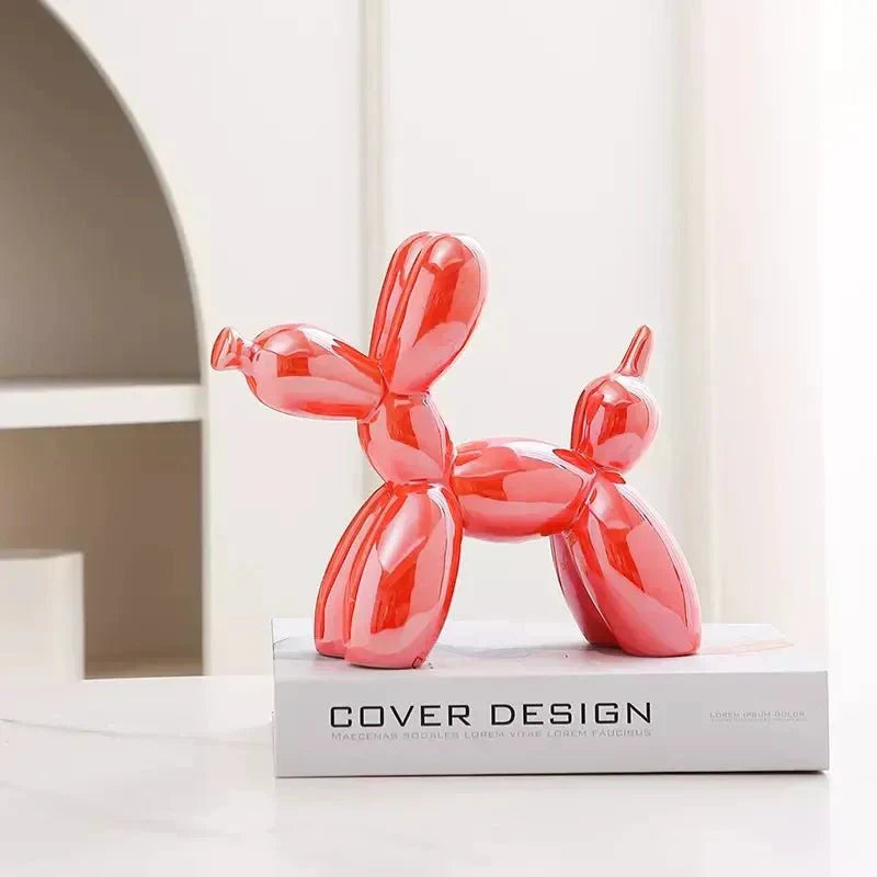 Balloon Dog Sculpture – Unique & Handcrafted Ceramic Decor