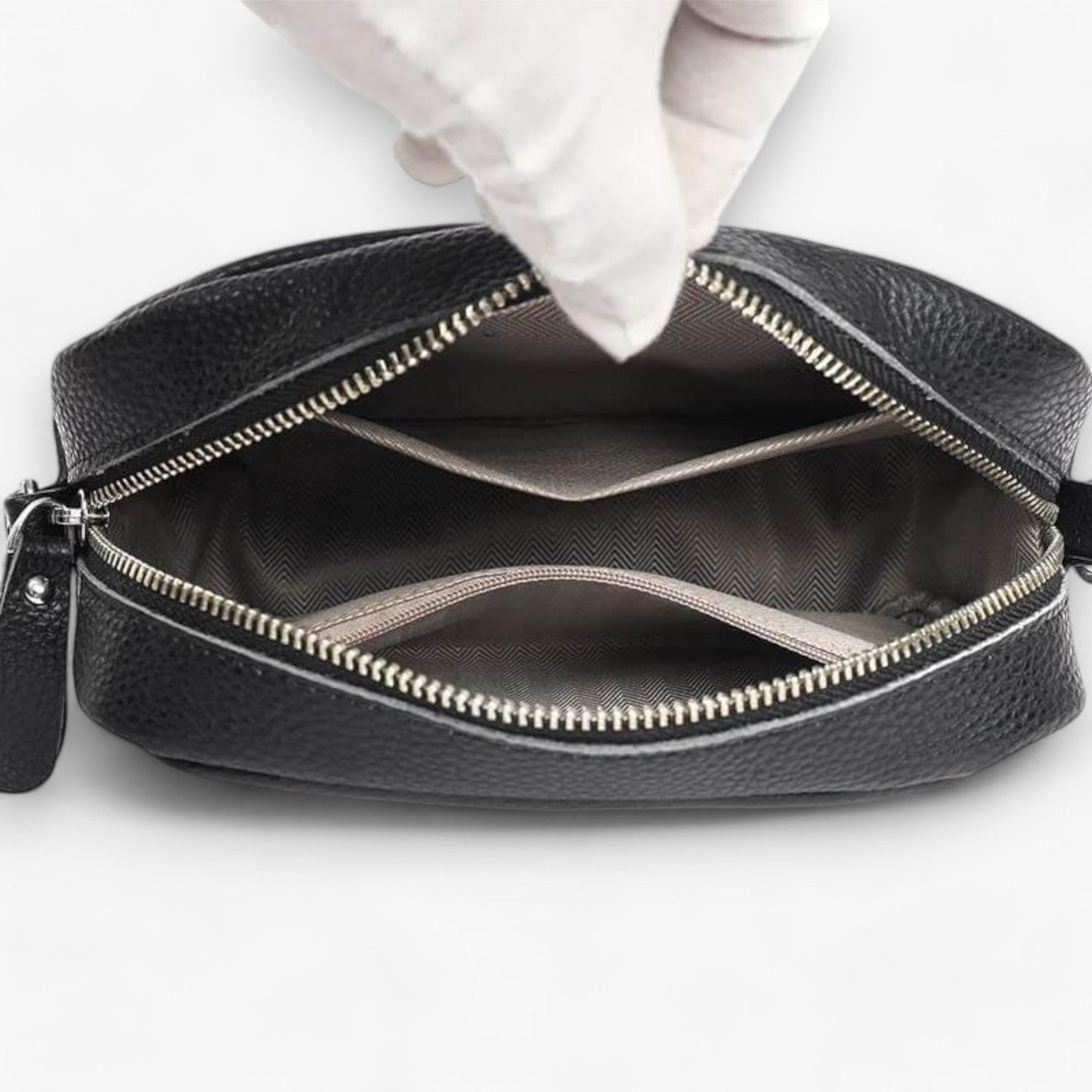 Premium Leather Crossbody Bag for Women – Elegant, Secure & Functional Everyday Handbag