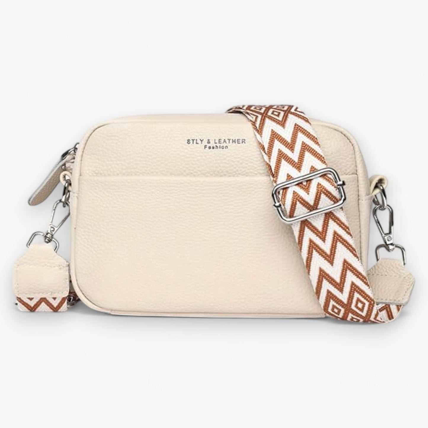 Premium Leather Crossbody Bag for Women – Elegant, Secure & Functional Everyday Handbag