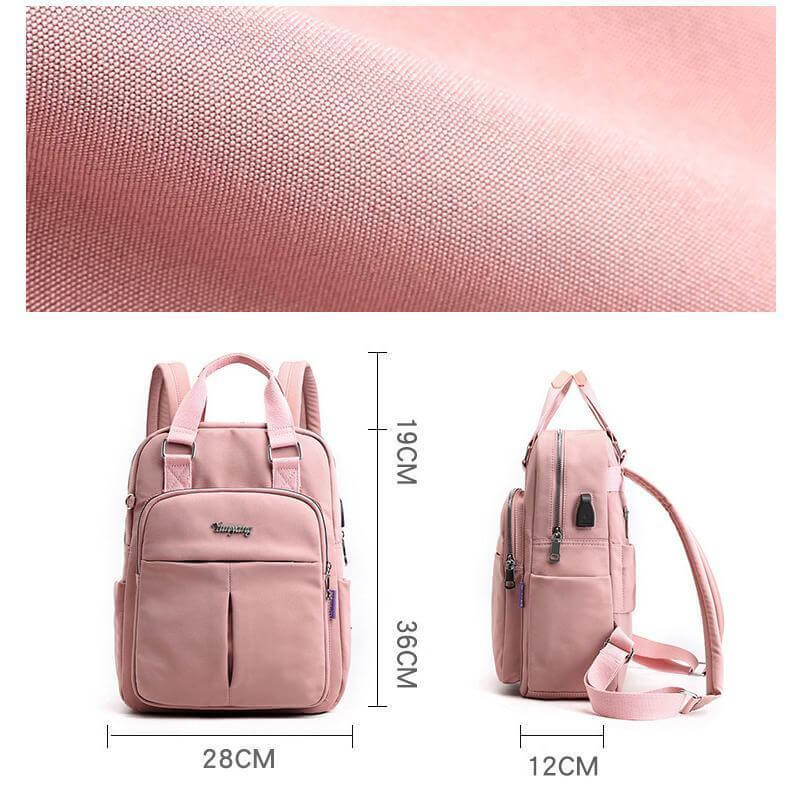 Waterproof Multifunction Backpack – Durable Travel, Work & School Bag with USB Charging Port