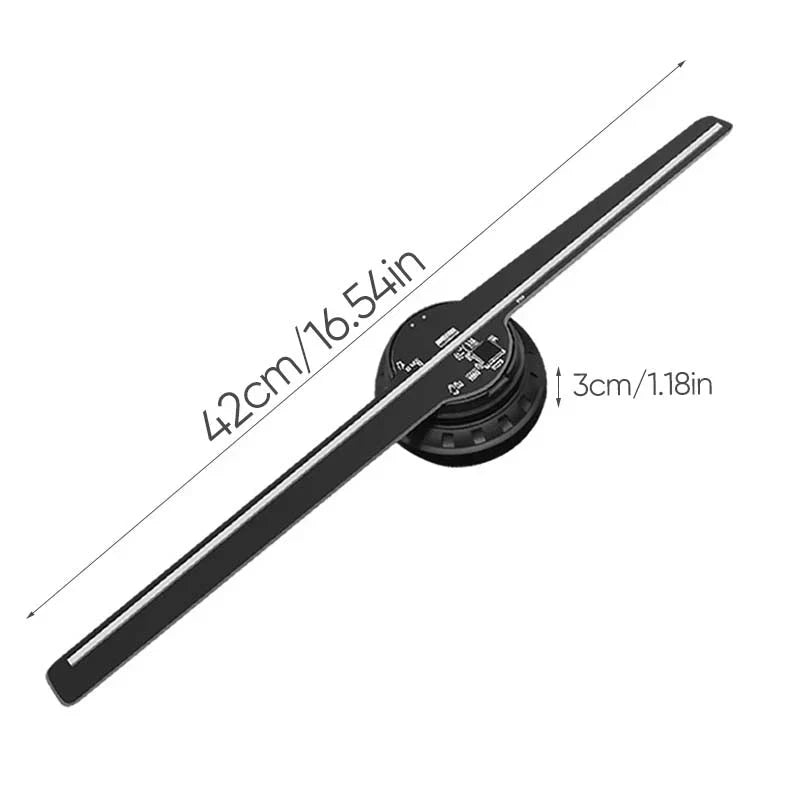 3D Hologram LED Fan Projector – High-Resolution Visual Display for Home, Business & Events