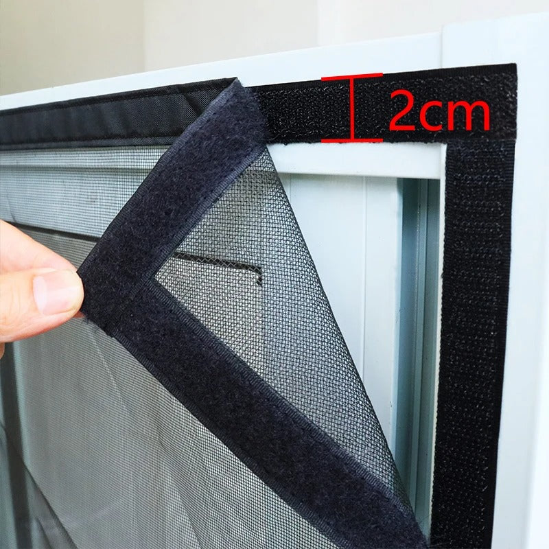 BugGuard Magnetic Fly Screen Door – Hands-Free Mesh Door with Auto-Close for Insect Protection