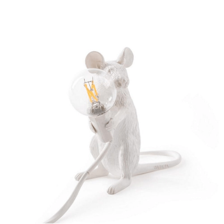 Doctor Mousey – Original Designer Mouse Lamp for Tabletop or Shelf