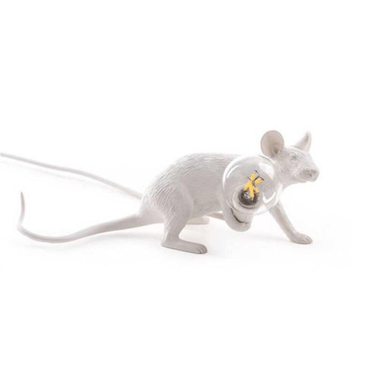 Doctor Mousey – Original Designer Mouse Lamp for Tabletop or Shelf