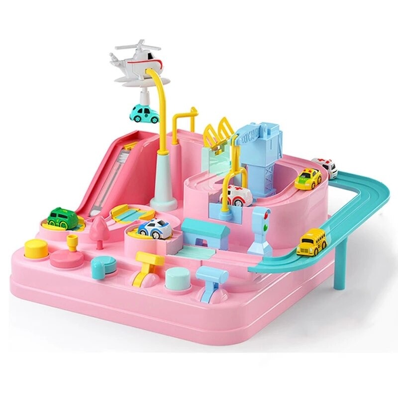 Car Adventure – City Driving Brain-Training Toy for Kids | Educational Playset with 8 Challenges