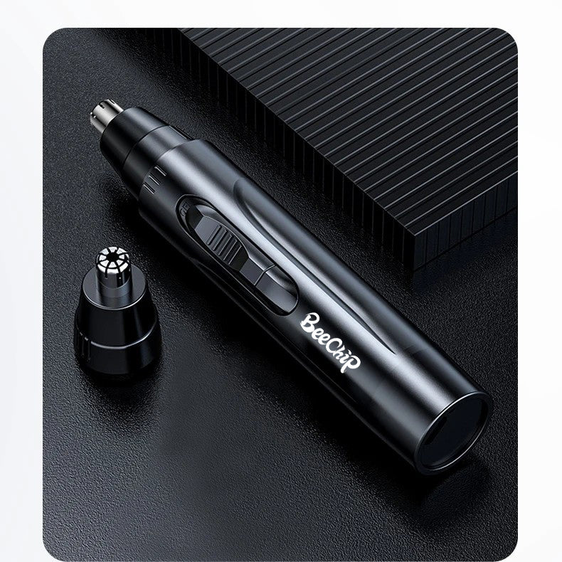 Rechargeable Nose & Ear Hair Trimmer for Men and Women – Pain-Free Precision Grooming Tool