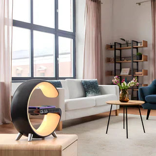4-in-1 Smart Alarm Clock | Mood Light | Bluetooth Speaker | Wireless Charger