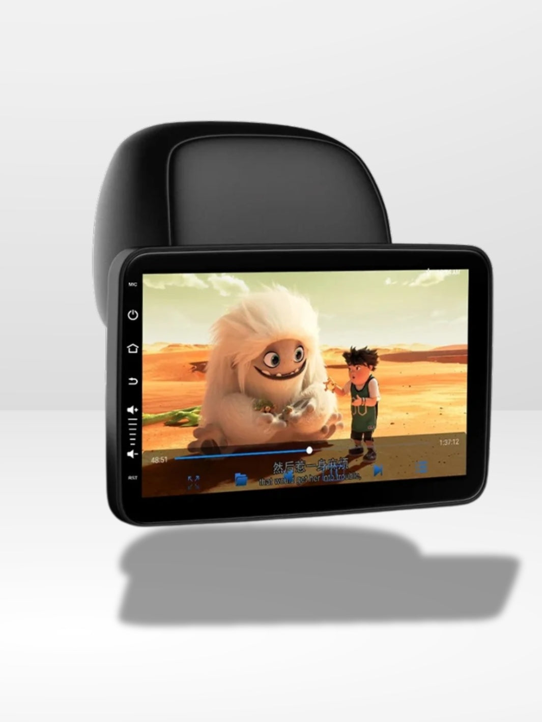 Bluetooth Car Headrest Screen | Ultra-HD Rear Seat Entertainment System