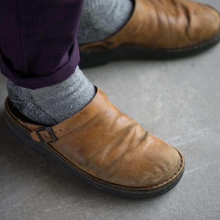Berken | Slippers - Leather slippers for men