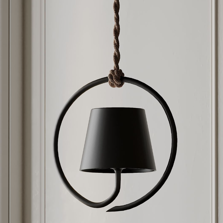 LumiCord Wireless LED Hanging Lamp – Rechargeable Pendant Light for Indoor & Outdoor Use