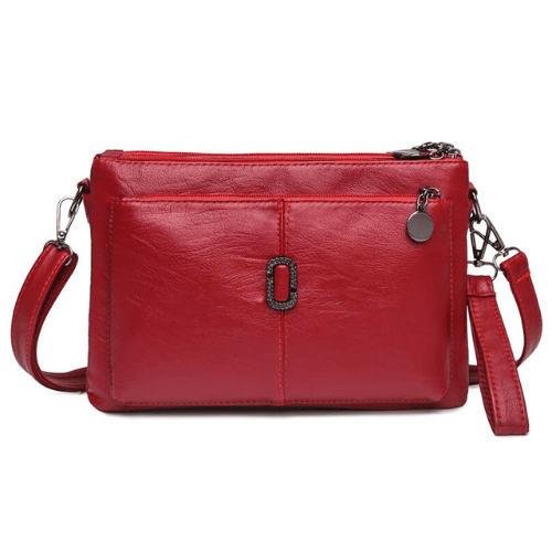 Fosh – Women’s Small Leather Shoulder Bag Premium Leather Finish