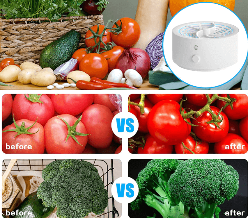 Food Clean Pro | Portable Fruit & Vegetable Purifier with OH-Ion Technology