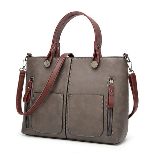 Elly – Women’s Vintage Leather Shoulder Bag | Handmade & Elegant Design