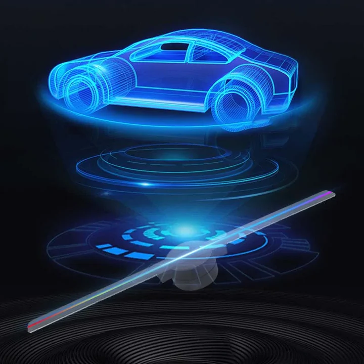 3D Hologram LED Fan Projector – High-Resolution Visual Display for Home, Business & Events