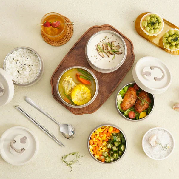 EcoLunch – Insulated Lunchbox for Fresh Meals On-the-Go | Keeps Food Hot or Cold for Hours