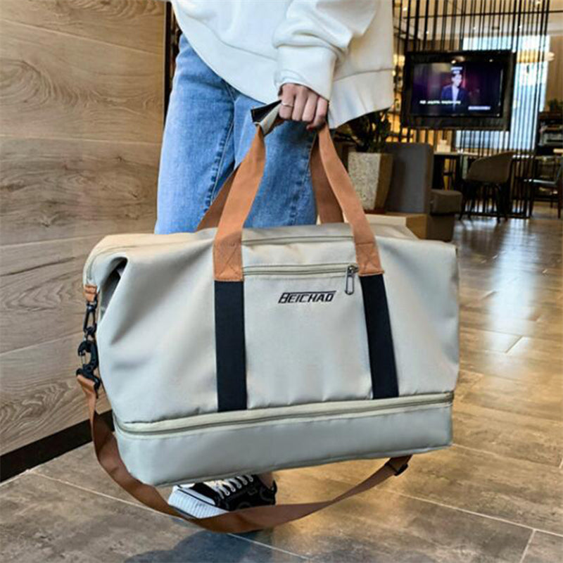 Travel & Sports Bag | Waterproof Duffel for Gym, Weekend Trips & Holidays | Unisex Carryall