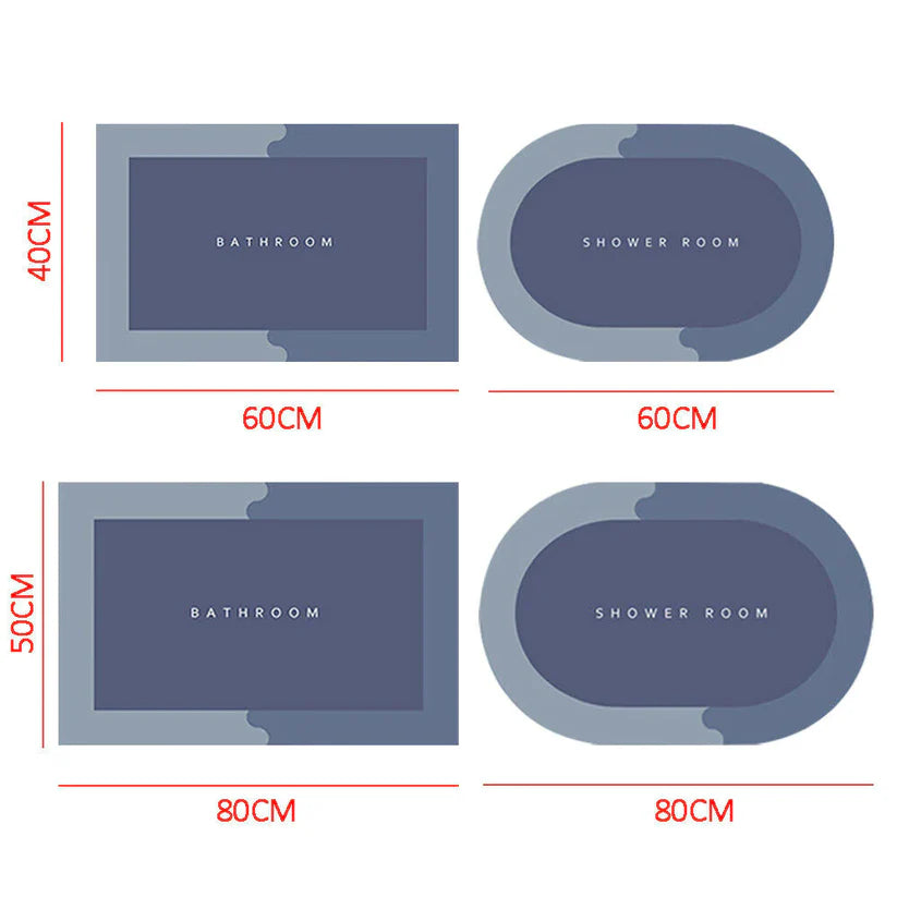Rapid-Dry Non-Slip Floor Mat for Ultimate Safety