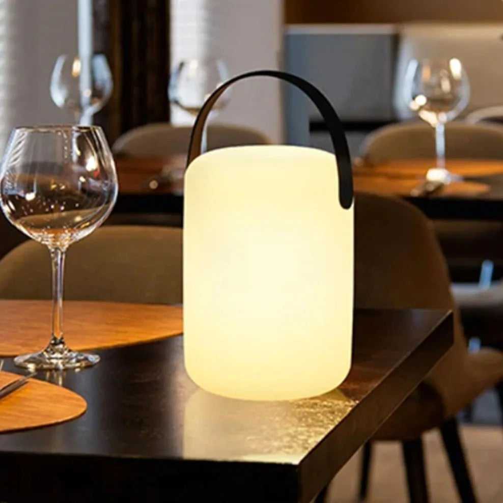 LuminaFusion Lamp – Portable Waterproof Cordless Table Lamp with Remote Control