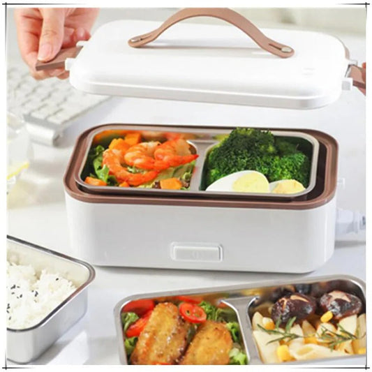 HeatBox Electric Lunchbox – Portable Food Warmer for Hot Meals On the Go