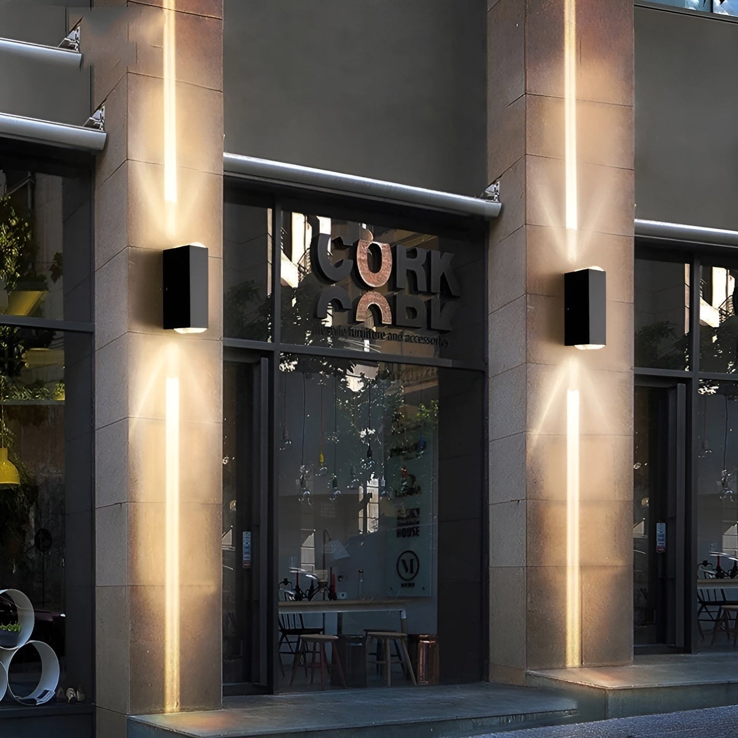LumiBloc LED Wall Light – Stylish & Durable Outdoor Lighting