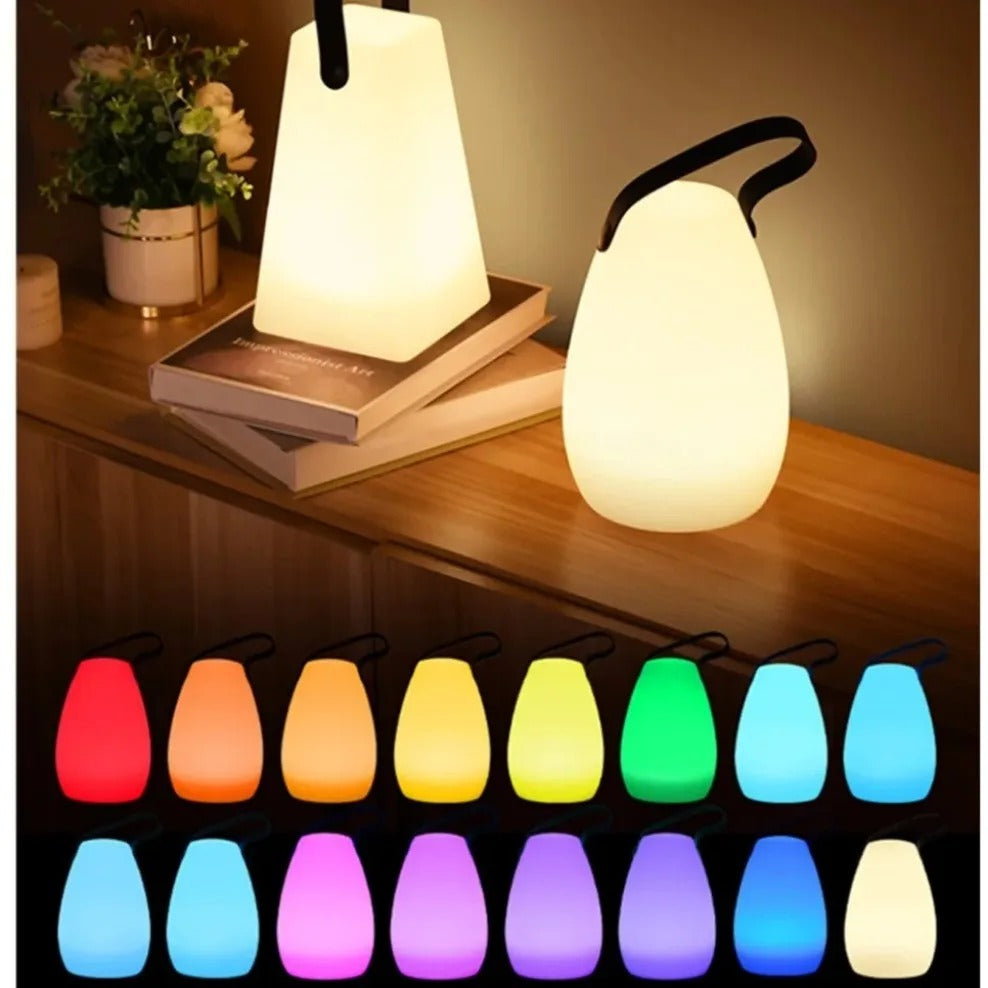 LuminaFusion Lamp – Portable Waterproof Cordless Table Lamp with Remote Control