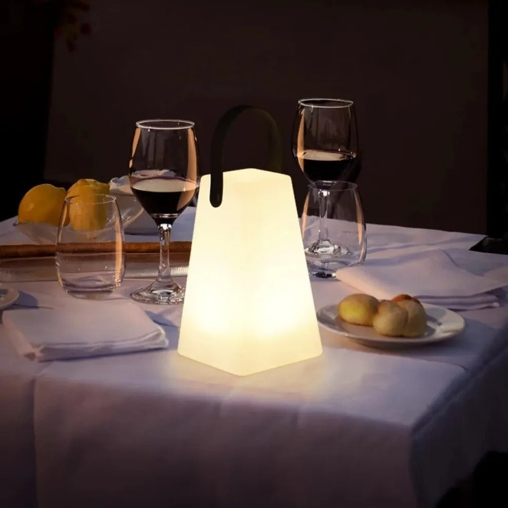 LuminaFusion Lamp – Portable Waterproof Cordless Table Lamp with Remote Control