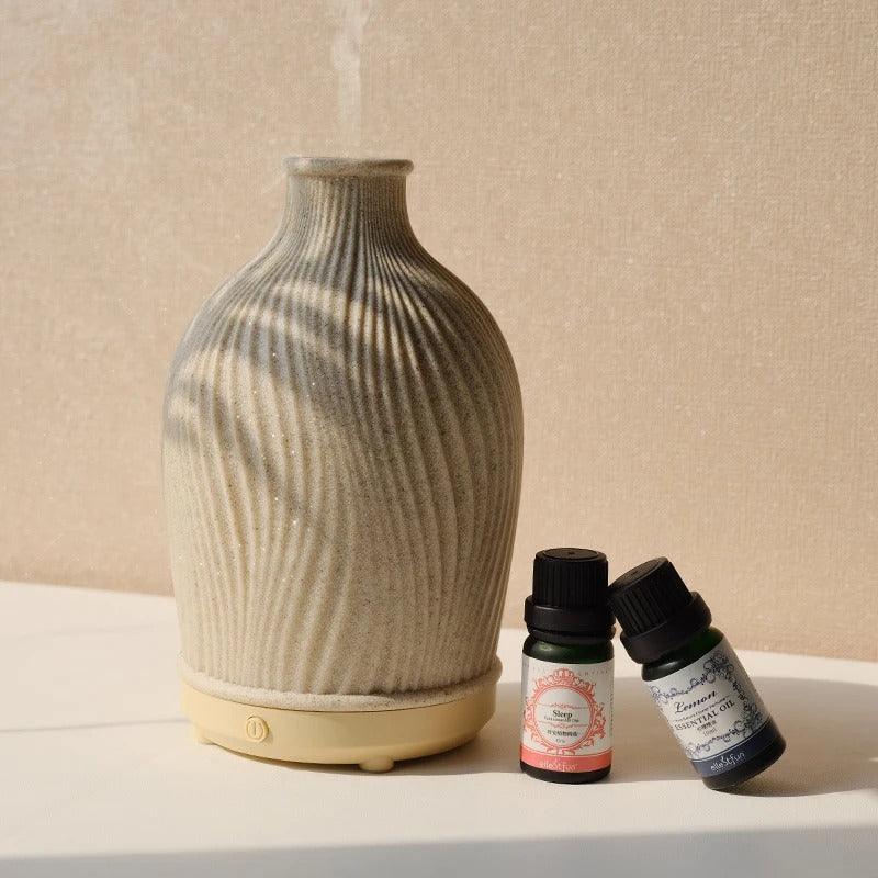 BohoBreeze – Ultrasonic Aroma Diffuser & Air Humidifier | Bohemian Vase Design