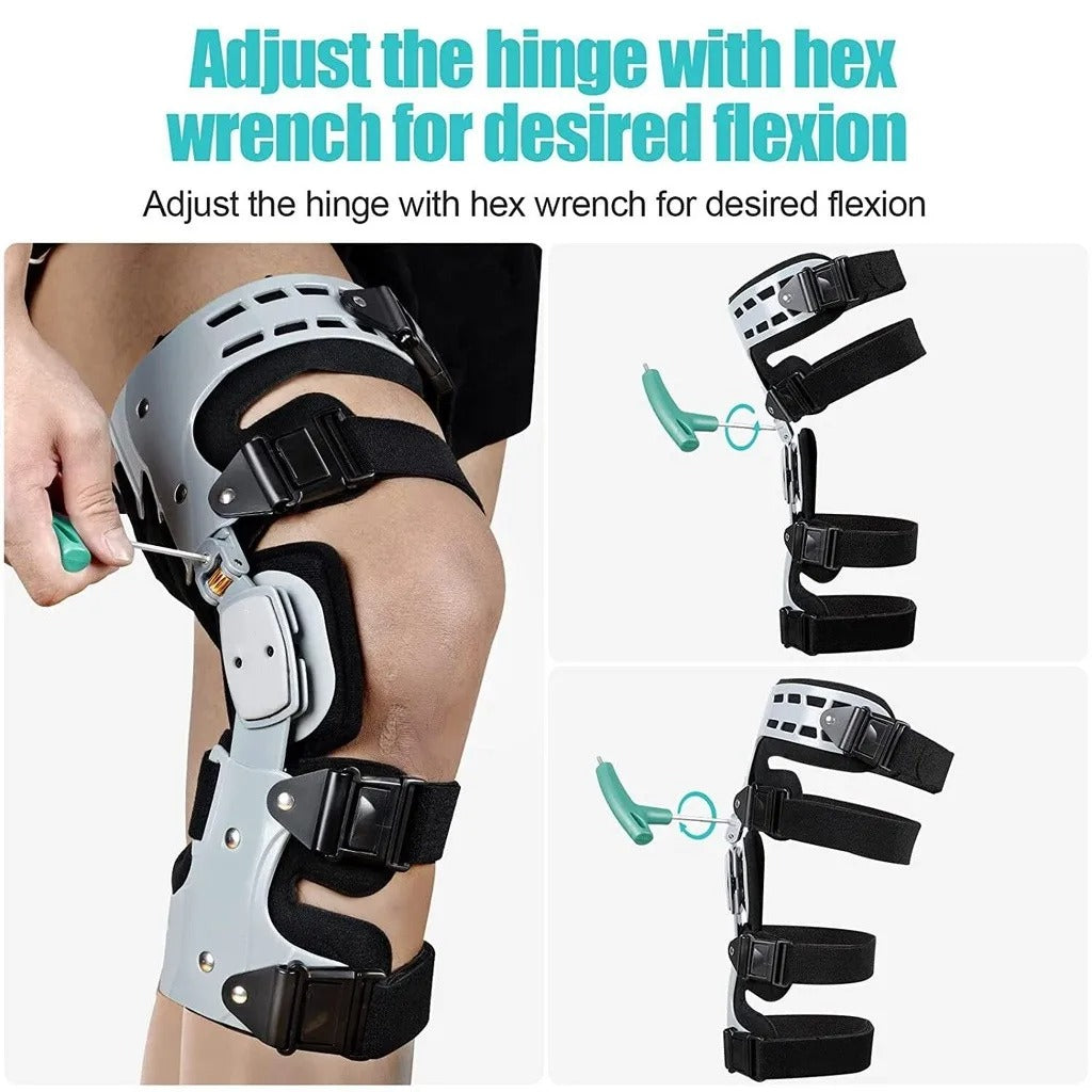FlexiKnee Knee Brace – Adjustable Support for Pain Relief & Stability