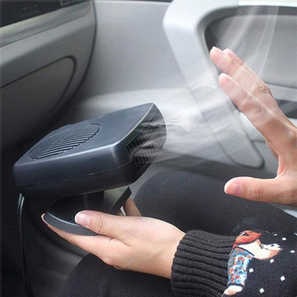 TurboHeat | 12V Car Heater – 150W/300W Ceramic Fan Heater, Portable Car Defroster & Warmer