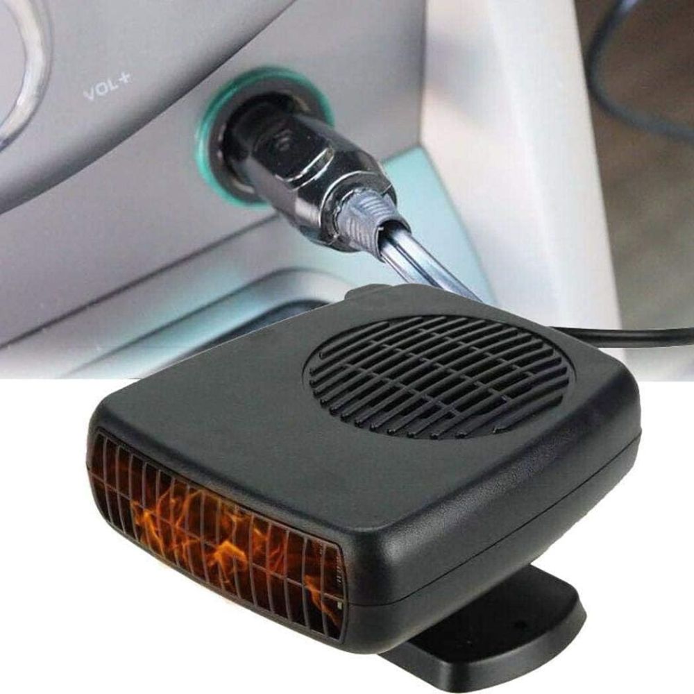 TurboHeat | 12V Car Heater – 150W/300W Ceramic Fan Heater, Portable Car Defroster & Warmer