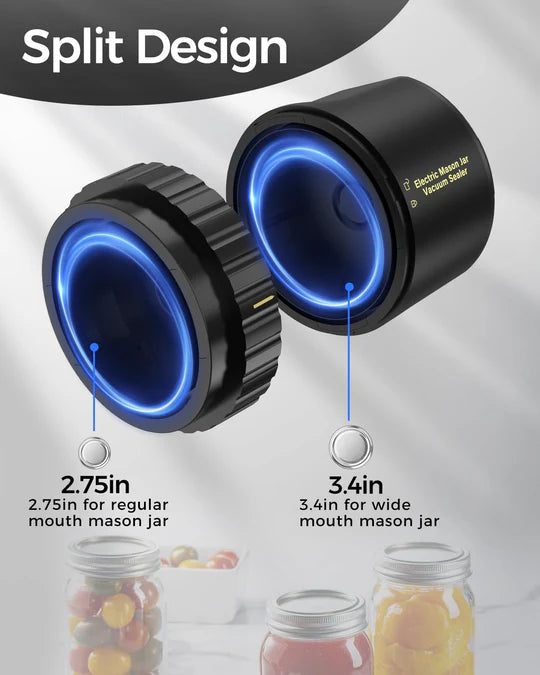 Electric Mason Jar Vacuum Sealer Kit