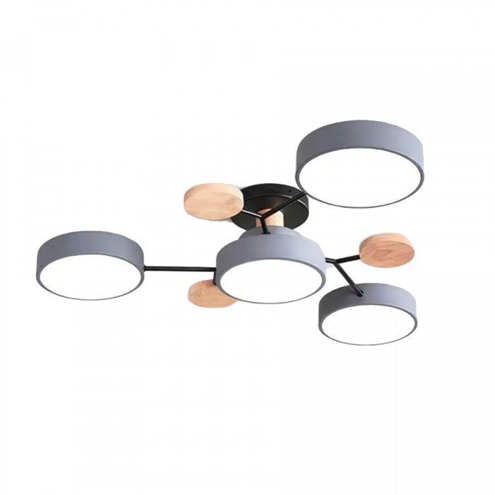 Scandinavian LED Ceiling Light – Modern Branch Design with Warm White Illumination & Energy Efficient Technology
