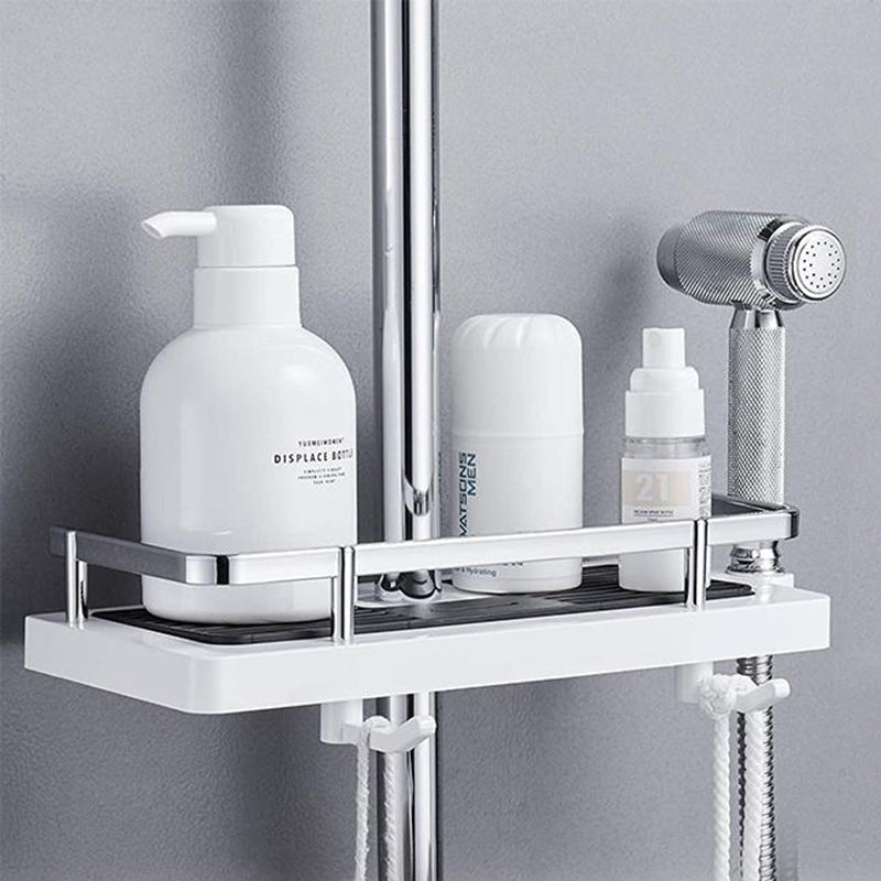BathBuddy | No-Drill Shower Shelf – Space-Saving Bathroom Storage